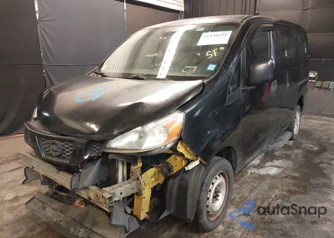 2015 Nissan Nv200 Taxi из США, поврежденный, VIN 3N8CM0JT3FK714642